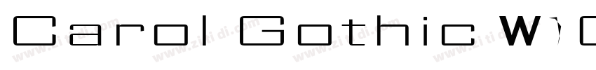 Carol Gothic W10 Reg字体转换 Carol Gothic W10 Reg字体转换